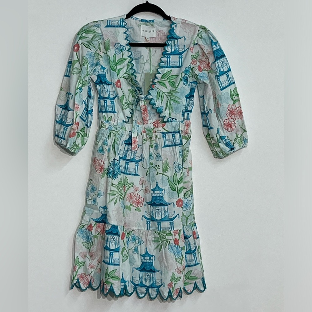 Victoria Dunn Marigold mini XS, NWT,